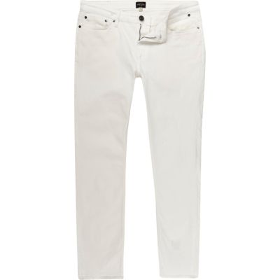 White Sid skinny stretch jeans